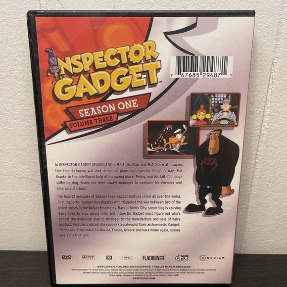 Inspector Gadget Season 1 Volume 2 & 3 - Missing Volume 1 - Picture 10 of 16